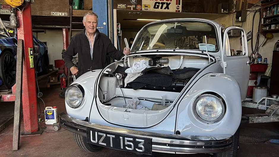Vroom to improve: how a 1973 Volkswagen Beetle found its way back to original owner Image