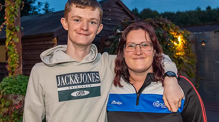 Dara and Fiona O'Leary from Bantry attended the fundraising barbecue held recently by the Dunmanway branch of Macra na Feirme in aid of Friends of Dunmanway Hospital.  (Photo: Andy Gibson)