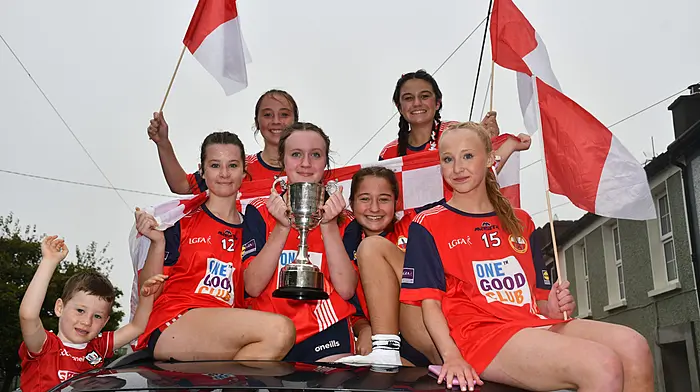 County champions celebrating in Skibbereen.   (Photo: Anne Minihane)