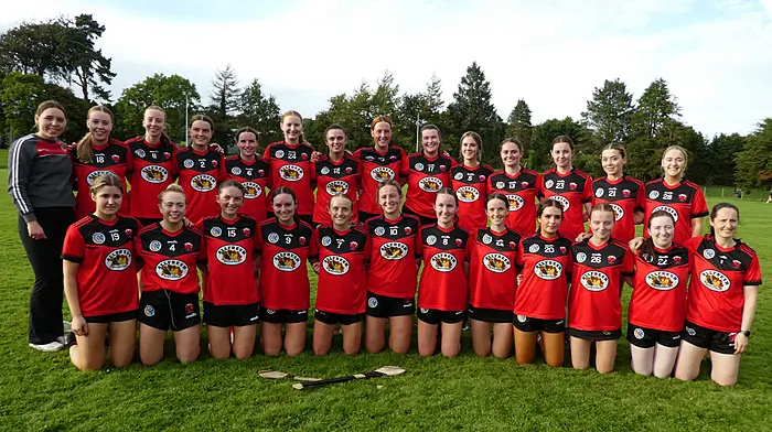 Sinéad McCarthy’s hat-trick helps Ballinascarthy retain premier intermediate camogie status Image