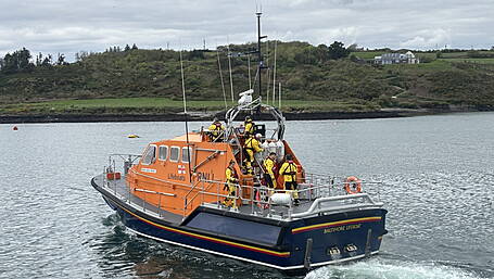 Baltimore RNLI completes second successful medivac this week Image