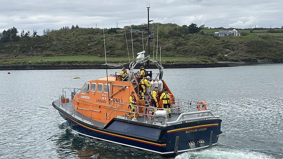 Baltimore RNLI completes second successful medivac this week Image