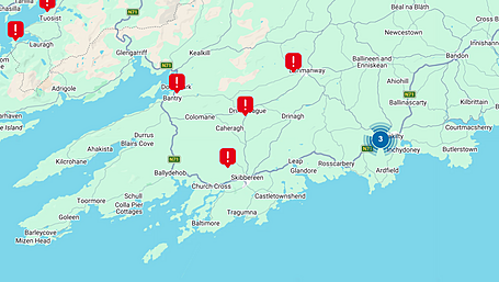 Hundreds of homes still without power in West Cork Image