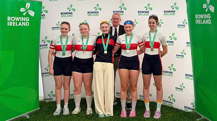 Skibbereen Rowing Club come second in 2026 Rowing Ireland 1km Championships Image