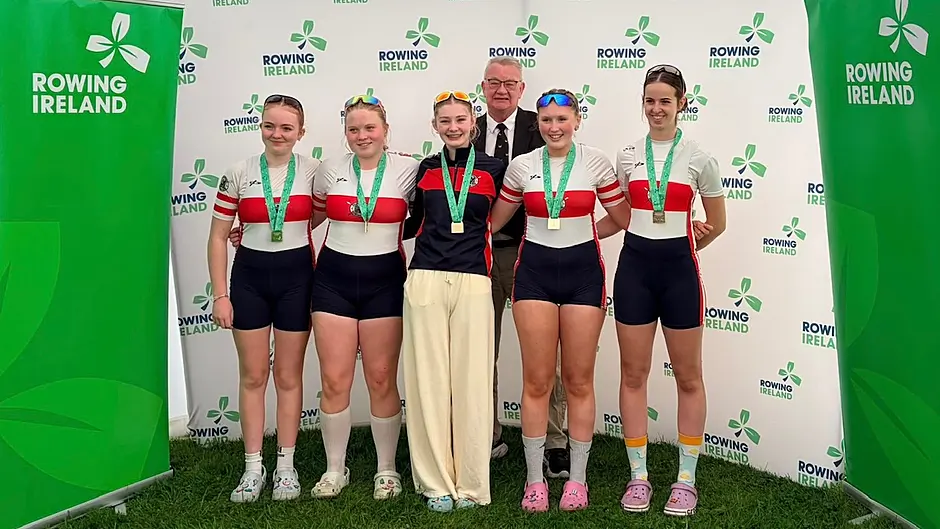 Skibbereen Rowing Club come second in 2026 Rowing Ireland 1km Championships Image