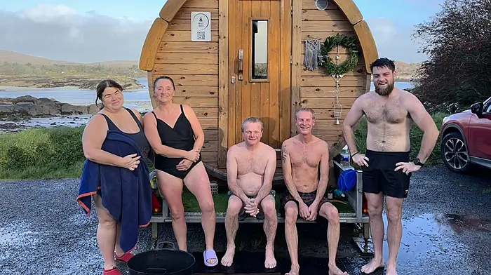 Voices from the sauna: the shared challenge brings a real connection Image