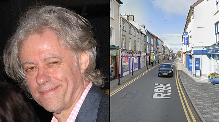 Bob Geldof and partner Jeanne Marine spotted on shopping trip in Skibbereen Image