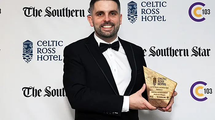 2025 West Cork Sports Star Special Achievement Award winner Richard O'Regan. (Photo: Martin Walsh)