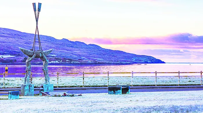 A frosty sunrise in Castletownber.    (Photo: Anne Marie Cronin)