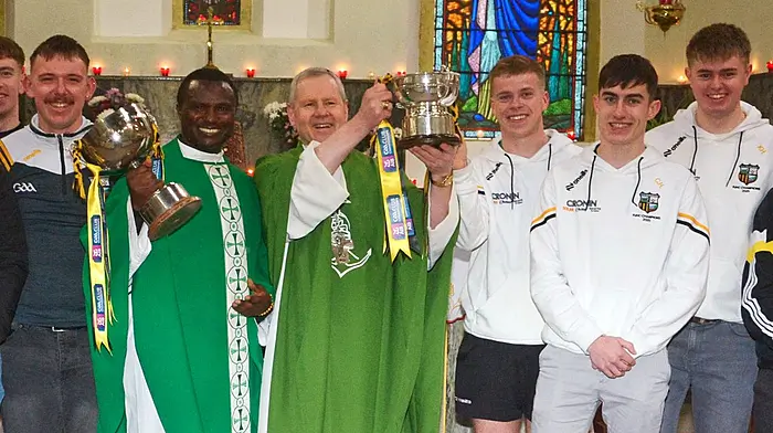 WATCH: Parish worships Kilbrittain heroes after epic All Ireland hurling victory Image