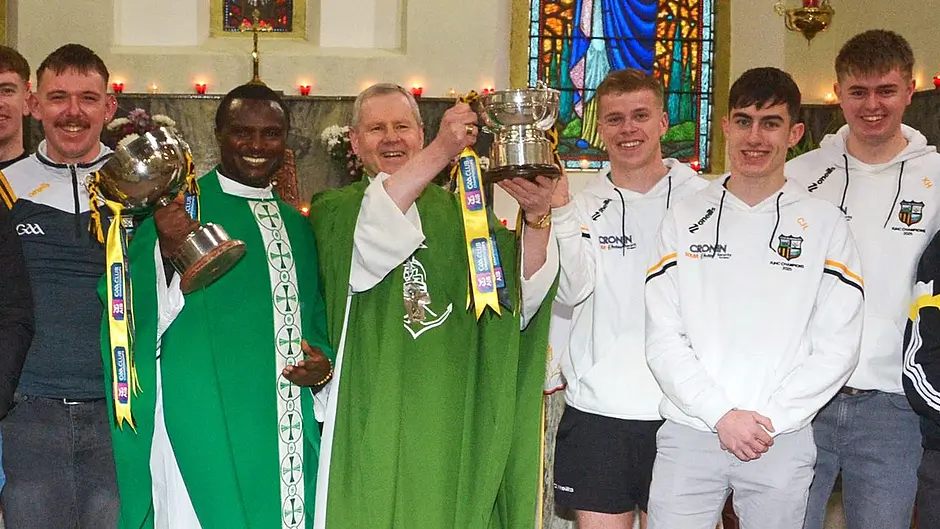 WATCH: Parish worships Kilbrittain heroes after epic All Ireland hurling victory Image