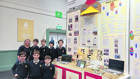 Pure poultry: Pupils’ chicken project lauded Image