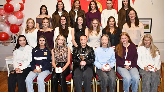 The O'Donovan Rossa junior ladies who were county 2B winners and West Cork Division 4 runners-up. (Photo: Anne Minihane)
