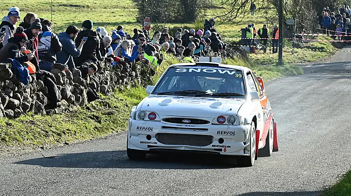 ‘I'm absolutely over the moon,’ says Jason McSweeney after Historic victory at Galway International Rally Image
