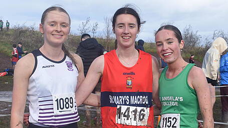Saoirse Twomey strikes Munster schools’ cross-country gold after winning war of attrition Image
