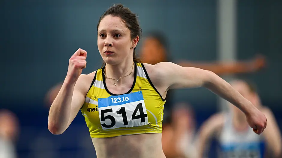 Four personal bests power Aoife Callan to All-Ireland U20 women's pentathlon gold Image