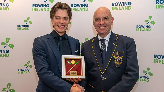 Fintan McCarthy and Nuala Lupton honoured at Rowing Ireland awards Image