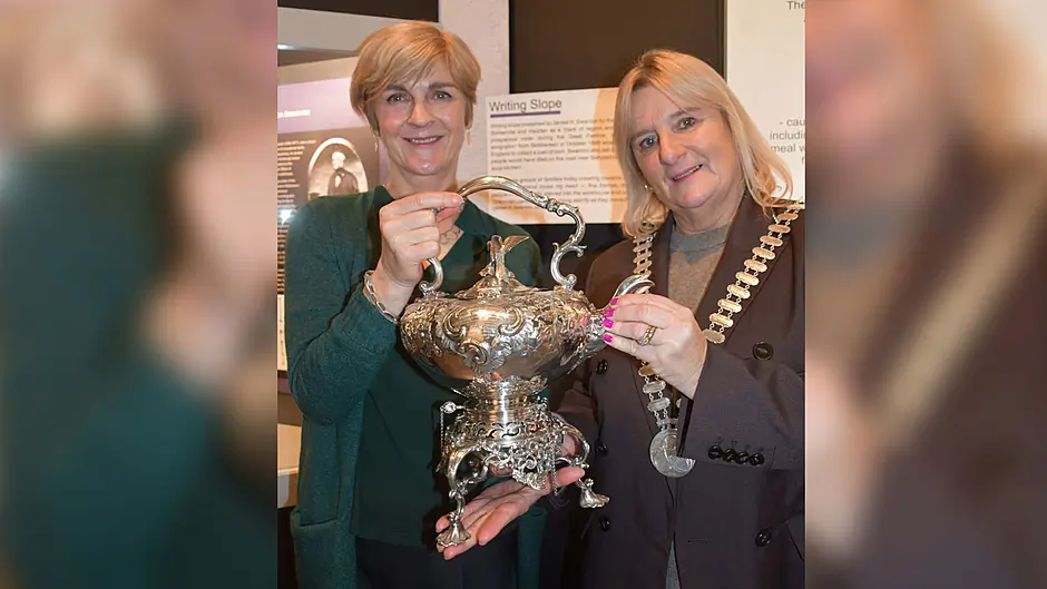 SKIBBEREEN HERITAGE CENTRE: Famine era samovar on display Image
