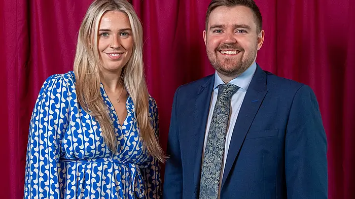 At the awards lunch were Elizabeth Carroll and Rory Copplestone, Clonakilty Food Company. Picture: Andy Gibson.