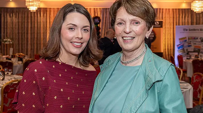 At the awards lunch were Tara & Marian Davis of Body Active. Picture: Andy Gibson.