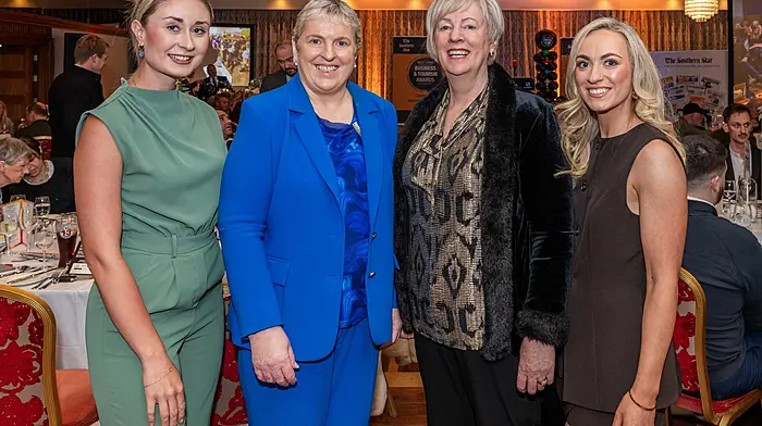 At the awards lunch were Mary McCarthy and Rose, Breda & MaryRose Shanahan, all Wild Atlantic Recovery. Picture: Andy Gibson.