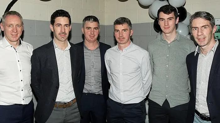 The O'Driscoll brothers Barry, Conor, TJ, Eddie, Niall and JP all played on St Oliver Plunkett's teams. (Photo: Paddy Feen)