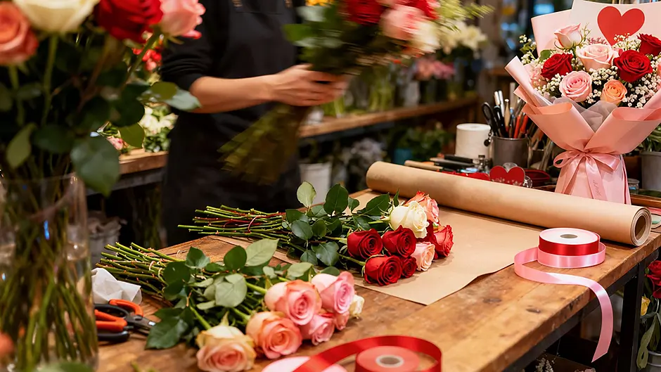AIB reveals which county spends the most on Valentine’s flowers Image