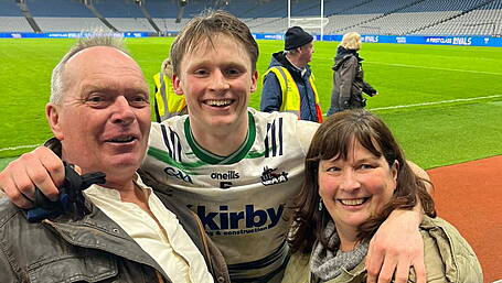 Paddy O’Driscoll bows out of college football on a high after landmark Sigerson Cup success Image