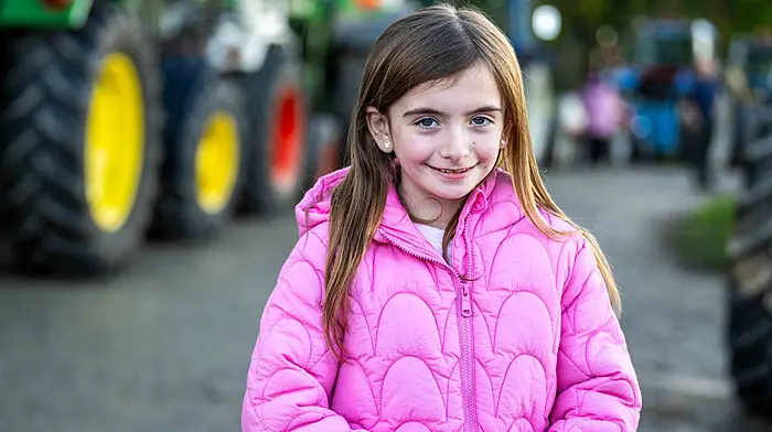 Molly O'Brien from Kilbrittain at the Courcey GAA Club fundraiser at the weekend. (Photo: Andy Gibson)