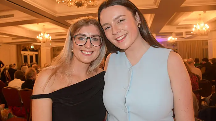 Niamh Downey, Bantry and Katie Hurley, Drinagh Skibb Hospital variety concert. (Photo: Anne Minihane)