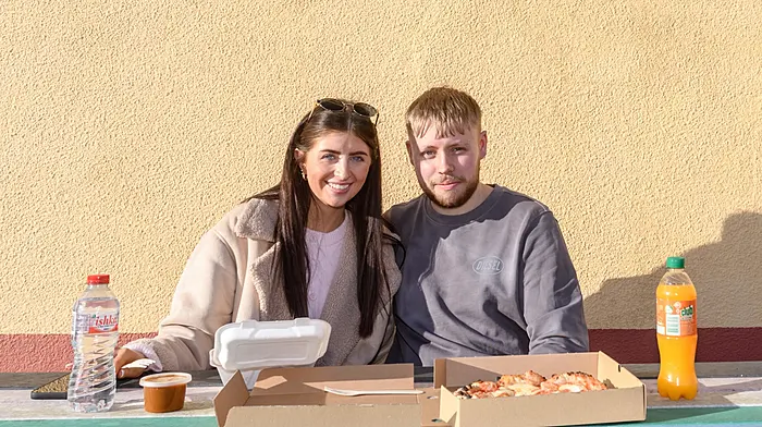 Megan Maguire, Dunmanway, and Thomas Crowley, Carrigadrohid,  at the Newcestown car show. (Photo: David Patterson)