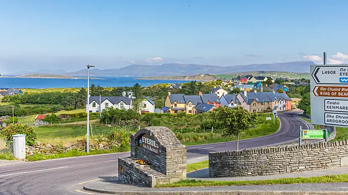 Eyeries village looking picturesque in the February sunshine.   (Photo: Anne Marie Cronin)