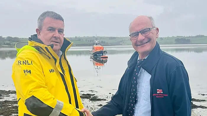 Brian reflects on generations of family ties with RNLI as he steps down after 28 years Image
