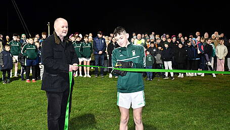 New Ilen Rovers GAA Club floodlit pitch named after club legend Donie Duggan Image