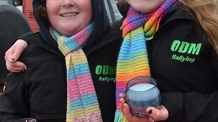 Schull Community College students and sisters Saoirse and Clodagh O'Sullivan. (Photo: Anne Minihane)