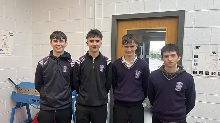 Einon Gottschall-Jones, Jack Foley, Oisín Moore and Greg Baburkin have already conducted over 100 aerodynamic tests.