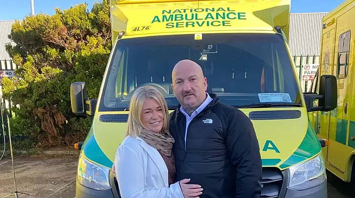 The paramedic who saved her partner's life, and their plans to now pay it forward Image