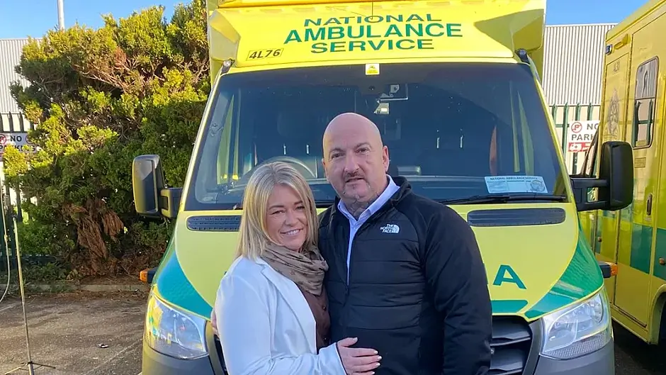 The paramedic who saved her partner's life, and their plans to now pay it forward Image