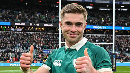 ‘Brilliant’ Jack Crowley grabs big chance in famous Ireland victory Image