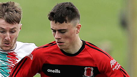Tom McQueen hits hat-trick as Drinagh Rangers dethrone Clon in Premier Division Cup Image