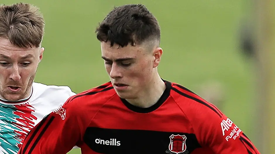 Tom McQueen hits hat-trick as Drinagh Rangers dethrone Clon in Premier Division Cup Image