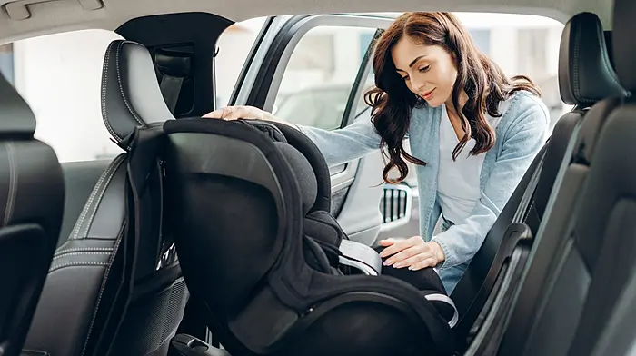 Drivers warned against use of head straps in children's car seats Image