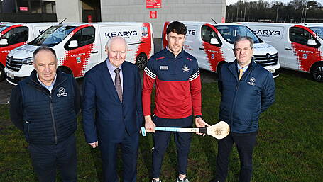 Kearys Motor Group presents six new kit vans to Cork GAA as part of 2026 van partnership  Image