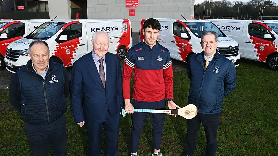 Kearys Motor Group presents six new kit vans to Cork GAA as part of 2026 van partnership  Image