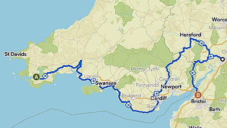 West Cork man’s solo trek for charity Image
