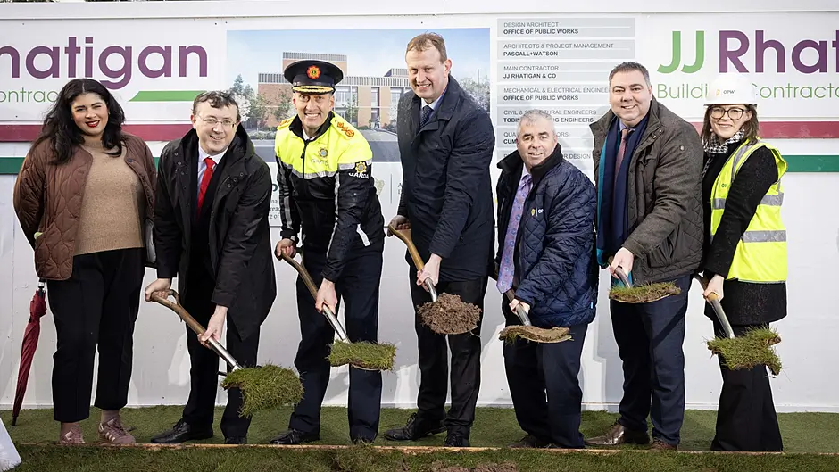 Sod turned on new Divisional Garda HQ in Macroom Image