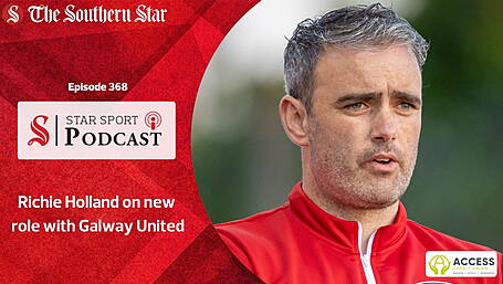 Bandon man Richie Holland on his new role as Galway United assistant manager Image