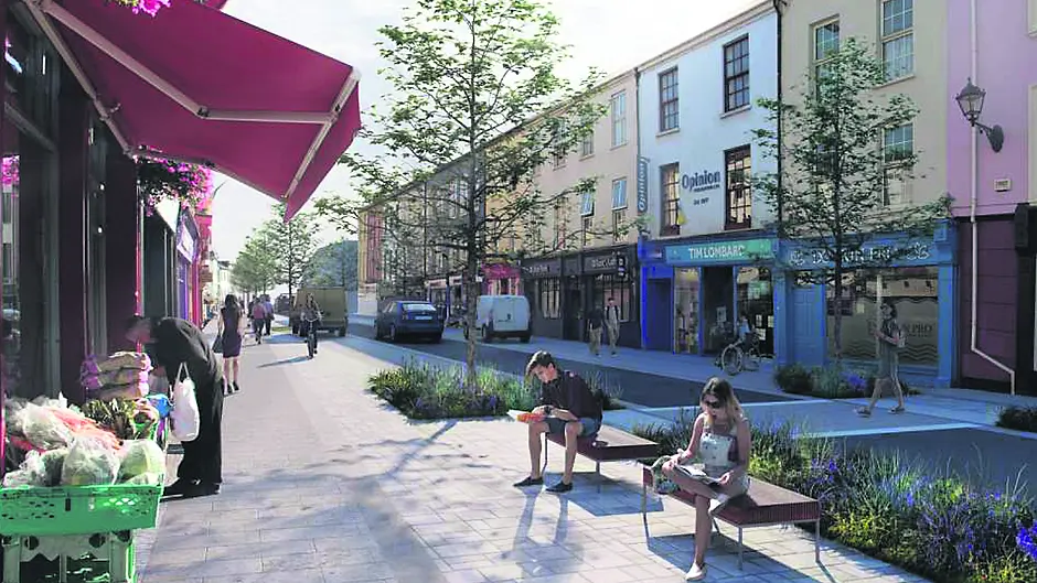 Bandon street works could be finished by St Patrick’s weekend Image