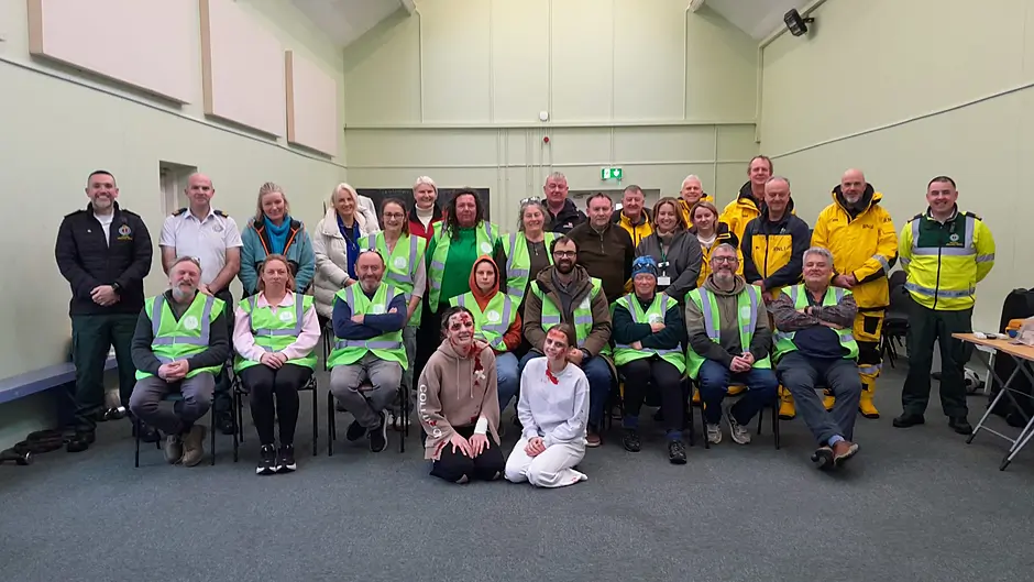 West Cork Islands Health Forum launch ambulance island emergency video Image