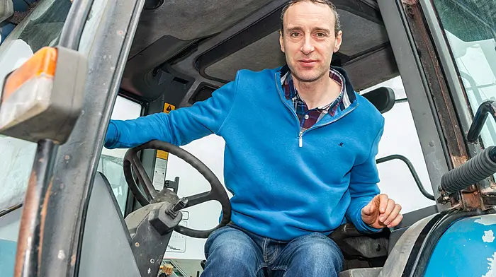 Cathal Duggan (Dunmanway) took part in the Ahiohill Vintage Club’s tractor run in his 1998 New Holland 7740. The run was held in aid of West Cork Rapid Response.   (Photo: Andy Gibson)
